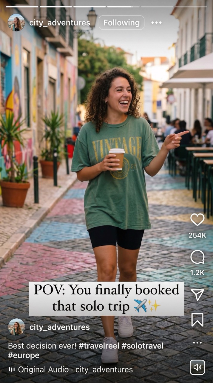 Social media post example 1